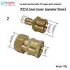 Быстроразъемное соединение 3/8" M22 для мойки высокого давления для коммерческого и бытового использования
