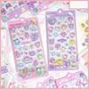  Kuromi 3D Crystal Gem Sticker - Cartoon Relief Decals for Journal Diary Planner Scrapbook Kids Reward (2026 Hot)