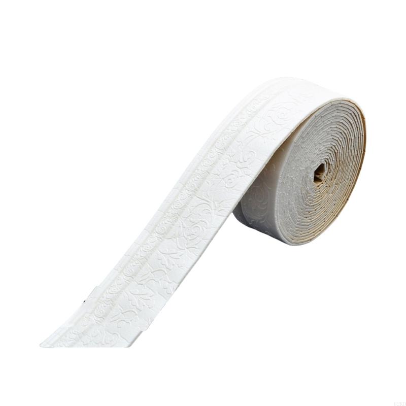 62KD Foam Molding Trim Adhesive Wallpaper Corner Strips for Home Decoration