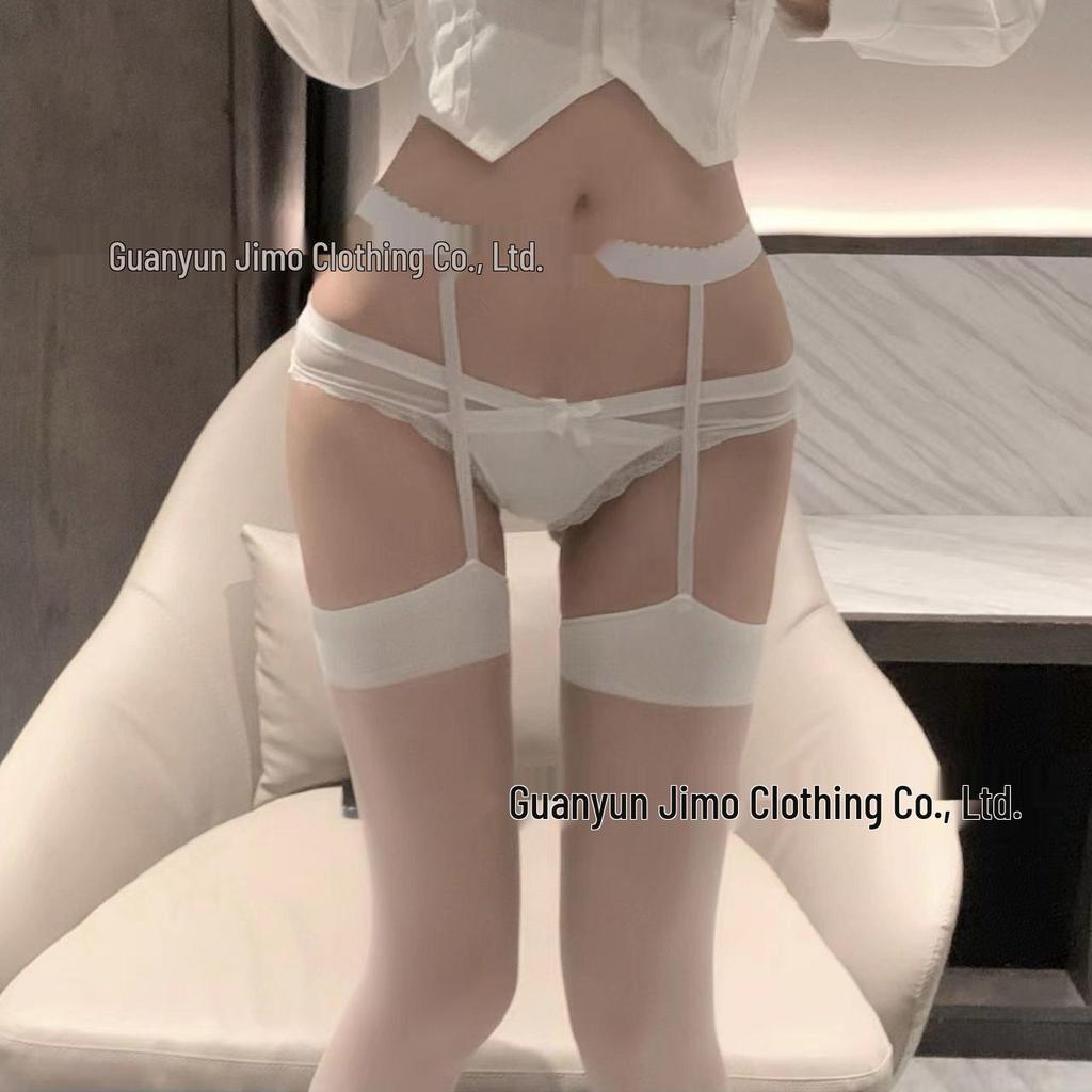 Aurora Sexy Shiny Suspender One-piece Over-the-Knee Non-Rip Matte Stockings