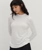 RAVEROUS Wool-Like Basic T-Shirt White