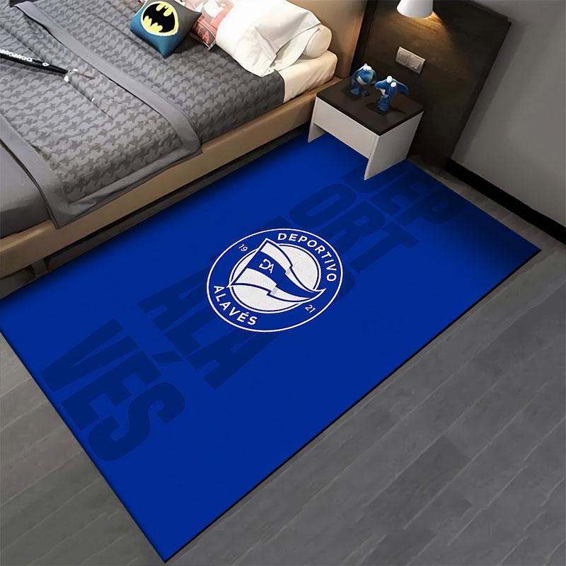 Deportivo Alavés Blue Carpet suitable as a non-slip mat for the living room or bedroom sofa