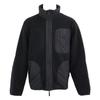 MONCLER ZIP UP CARDIGAN Reversible Boa x Fleece Zip-Up Jacket M blackUsed