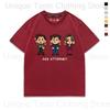 Ace Attorney T Shirt Phoenix Wright Miles Edgeworth Apollo Justice Cartoon Tshirt Unisex Women Summer Cotton Short Sleeve Tee Tops