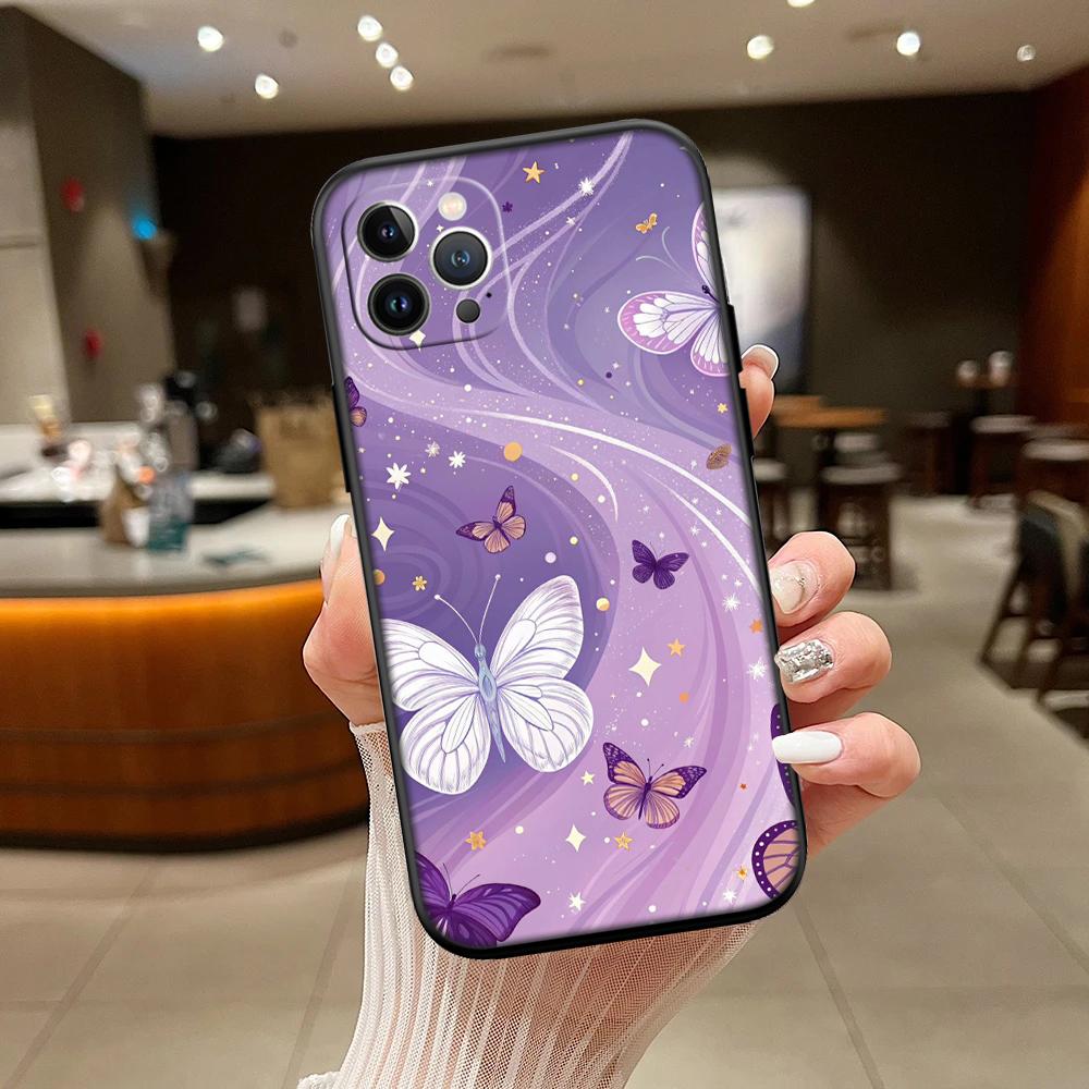 RA9 Colorful Butterfly Phone Case for Samsung Galaxy A11 A12 A13 A15 A52S A53 A55 A56 A70 A71 A72 A73 F06 F16 F56 S10 Plus S10e