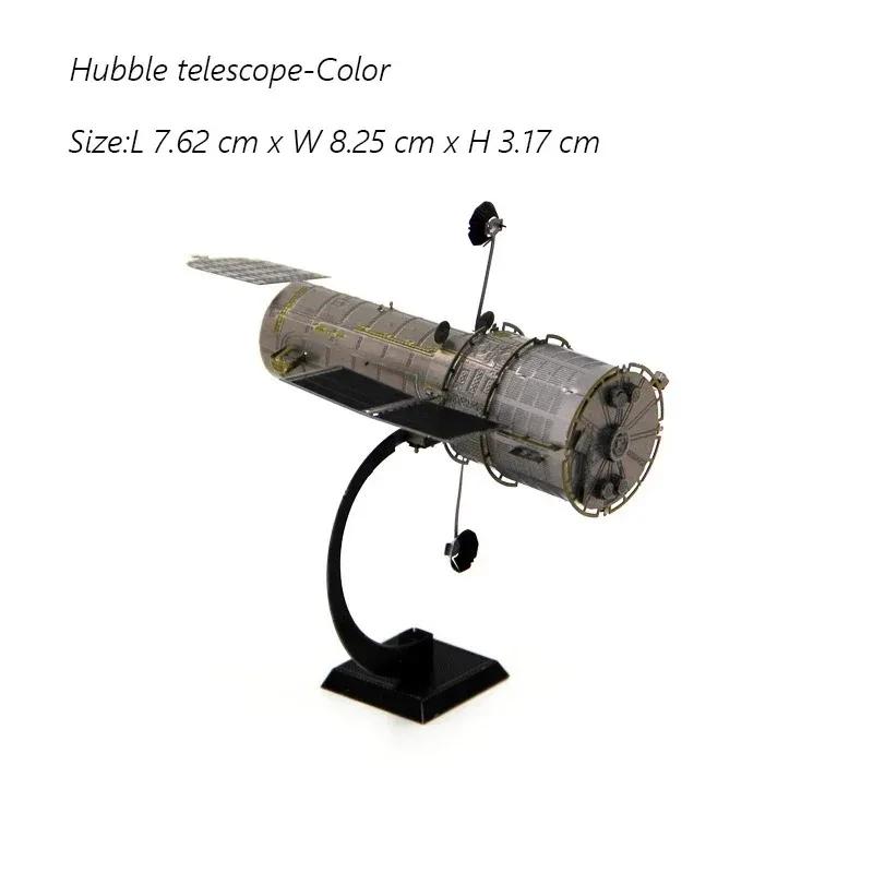 3D Metal Puzzle Ufo Diy Handmade Space Exploration Spacecraft Assembly Model Jigsaw Puzzle Toys For Adult Kids
