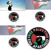 Broche Pin Palestine Libre Décorative et Robuste en Alliage Métallique Accessoire