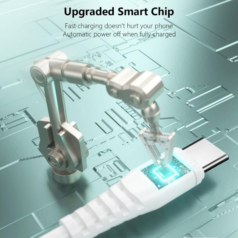 USB2.0 Charging Cable Quick Charging Data Cord Male 2A USB to USB 5Pin/Type C Connector Wire Line for Phones Tablets
