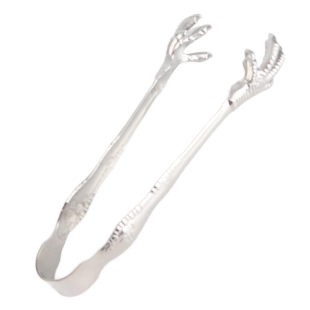 Stainless Steel Ice Tongs Food Grade Serving Clip Kitchen Tools Chicken Feet Tongs  Grilling