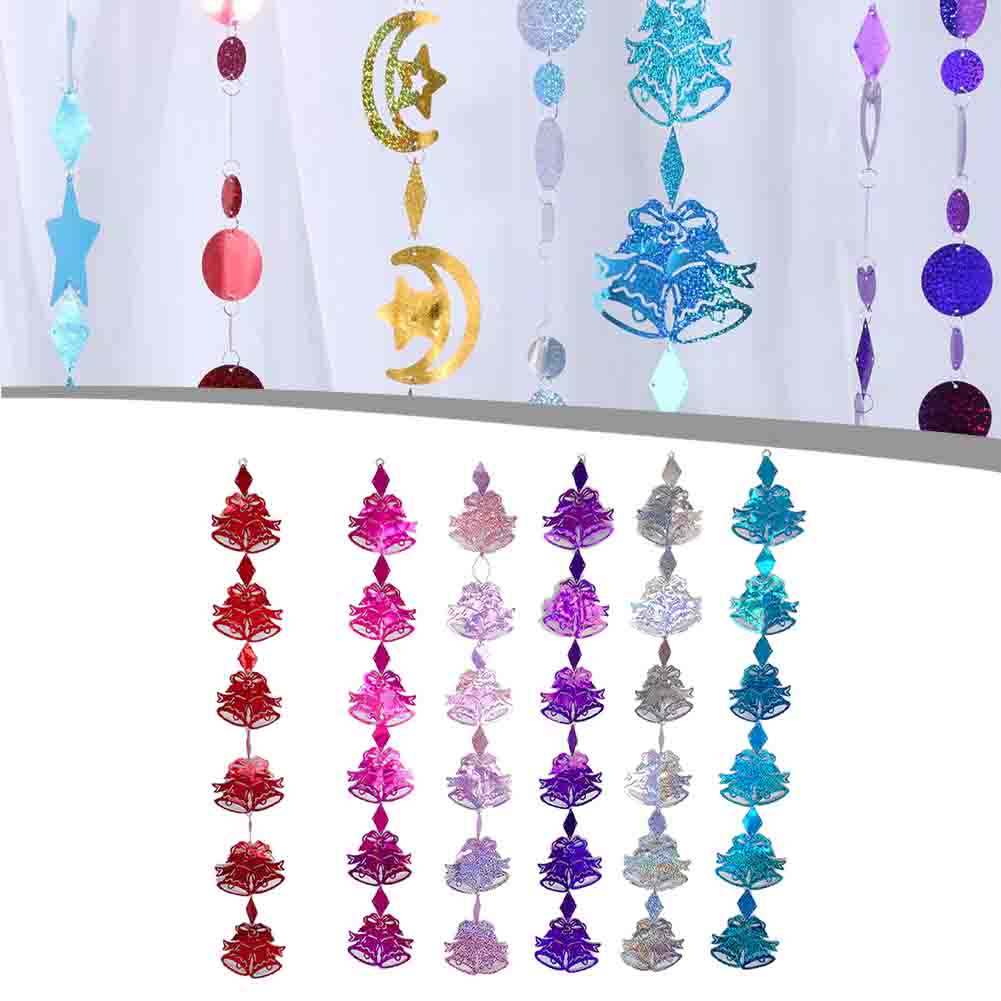 Party Dekoration Pailletten Anhänger Weihnachtsbaum Glocke Dekoration Raum Anhänger Weihnachten Haus Dekoration Produkte