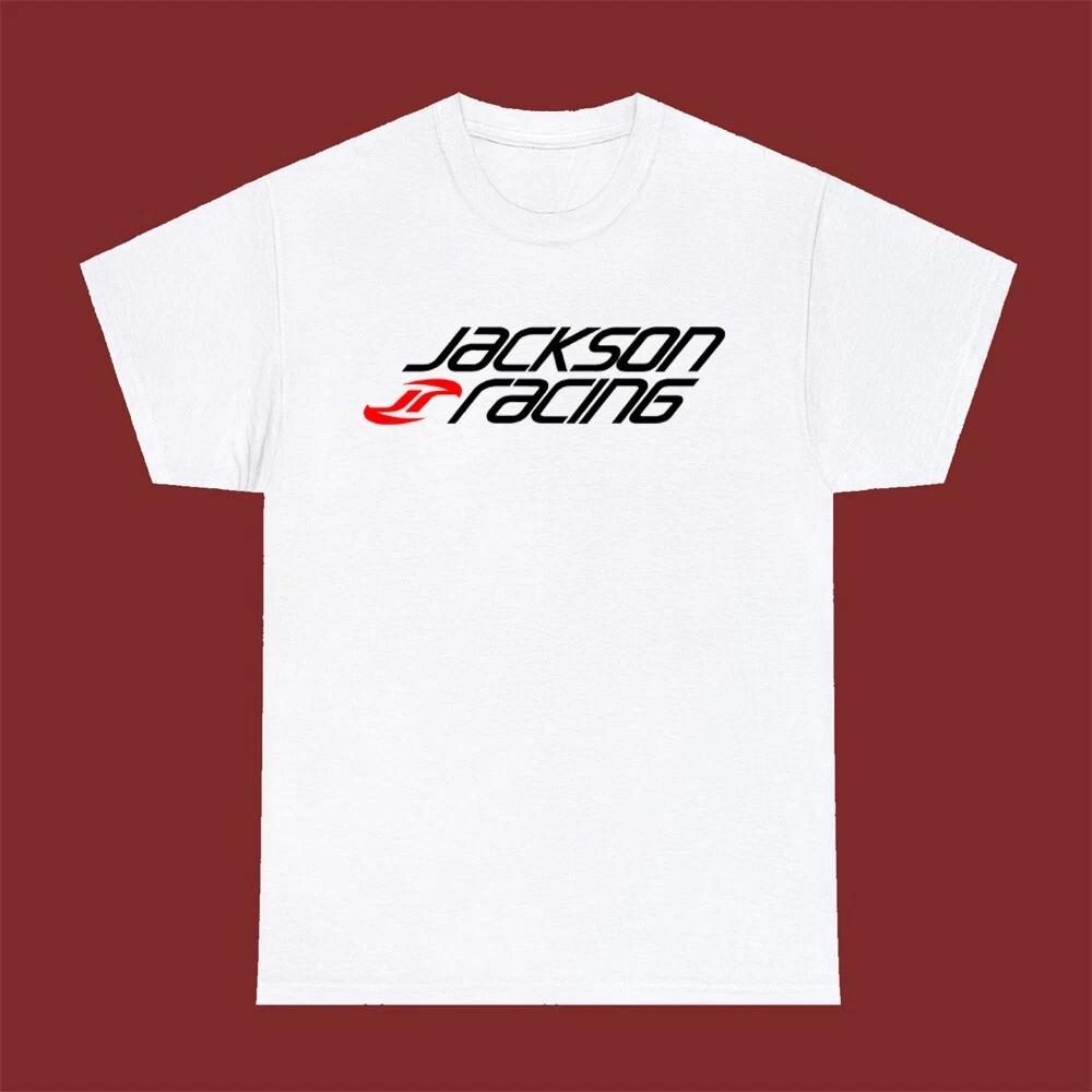 Jackson Racing Car Tuning Race Men s White Size S-5XL S