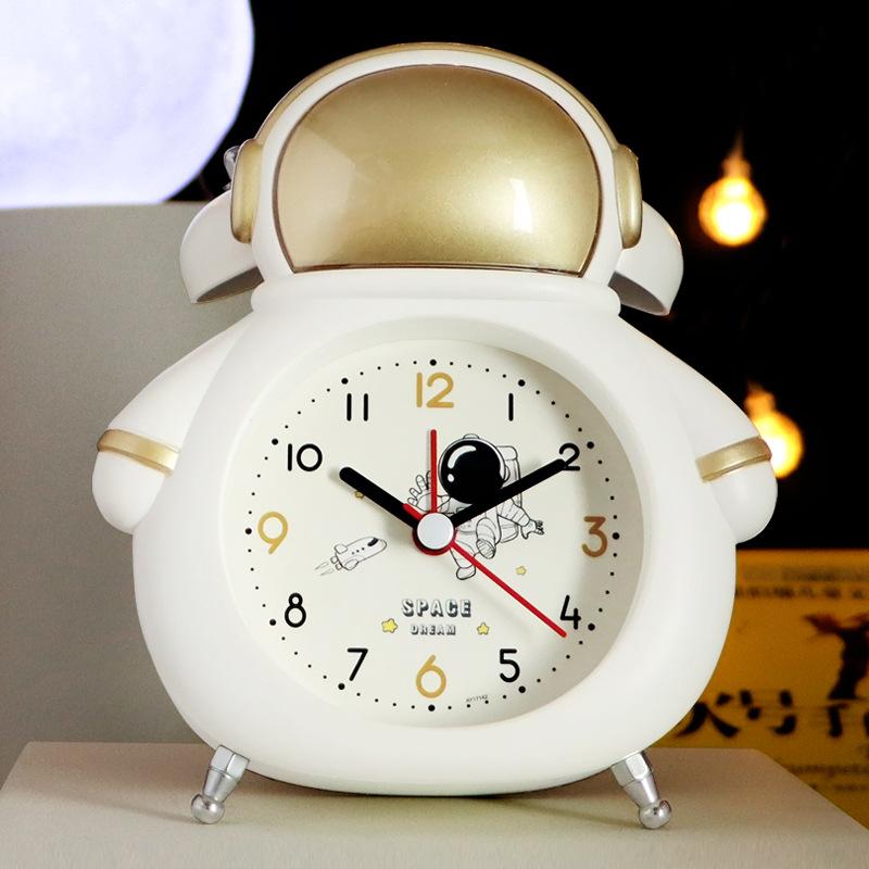 Astronaut, Astronaut, Child, Boy, Student-specific Clock, Table-style Small Ornaments, Dormitory Desktop Clock Decoration
