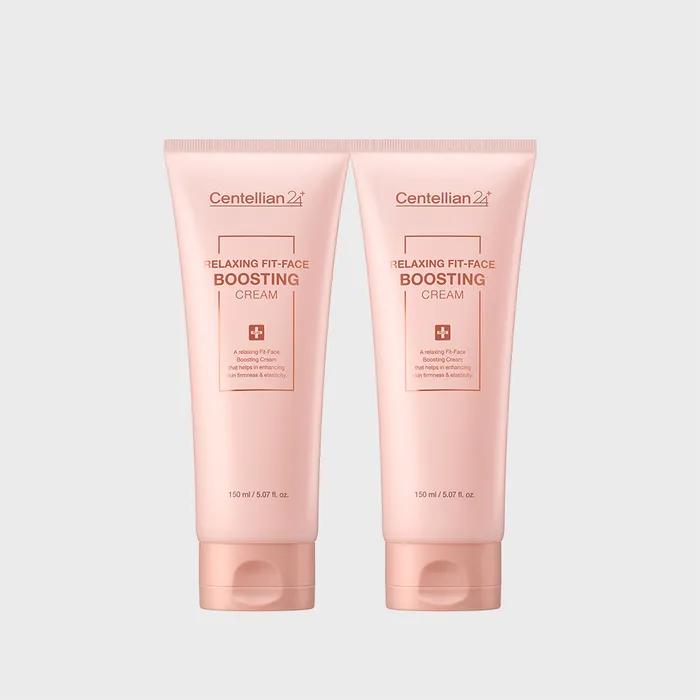 Face Boosting Cream 150ml x 2 Brightening Wrinkle Care Soothing Radiant Complexion Skin Elasticity Radiance Hydration
