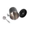 Stainless Steel Coffee Canisters with Calendar Wheel Exhaustable Coffee Jar for Home Coffee Shop