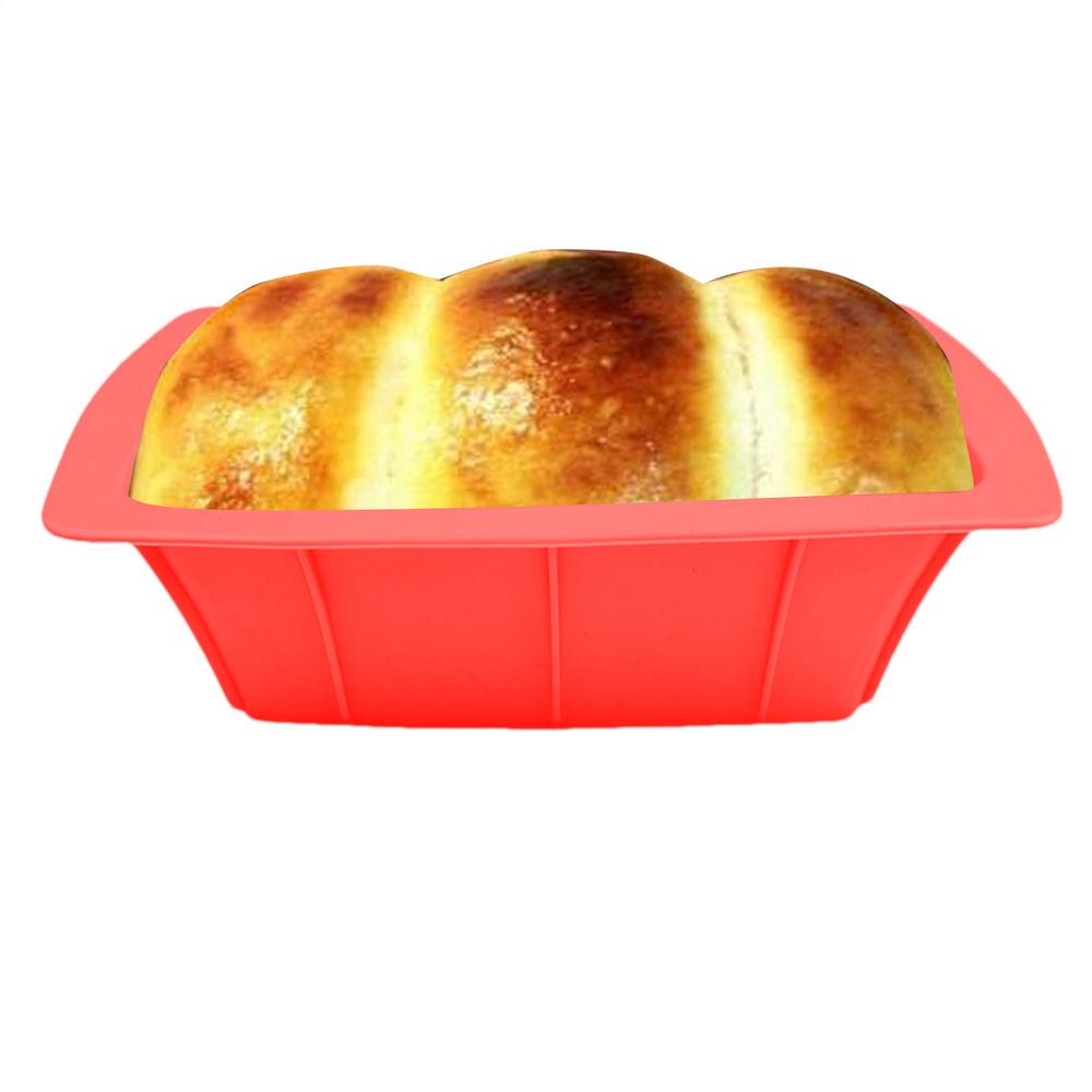 Silicone Toast Mold Non-Stick Cheese Bread Mold Muffin Mold Loaf Mold Cake Mold Easy Release Baking Mold for Breads Cakes