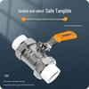 AIMIK PPR Hot-Melt Double Union Brass Ball Valve