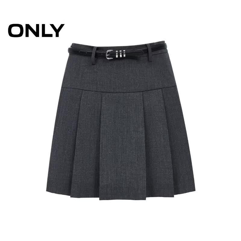 Only Women's A-Line Pleated Mini Skirt