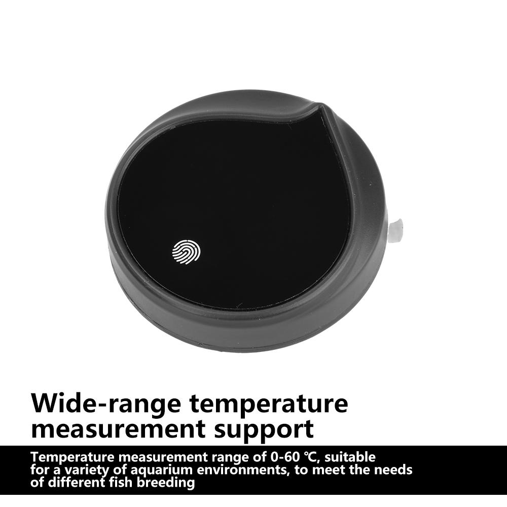 LED Digitales Aquarium Thermometer Externes Elektronisches Temperaturmessgerät 0-60℃ Grad Celsius Temperaturdetektor für Fischtank