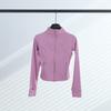Lulu Define Short Stand Collar Jacket Women Slim Fit Yoga Running Activewear