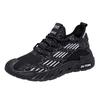 Lightweight fashion casual men's shoes temperament versatile black comfortable mesh breathable sports shoes young student shoes