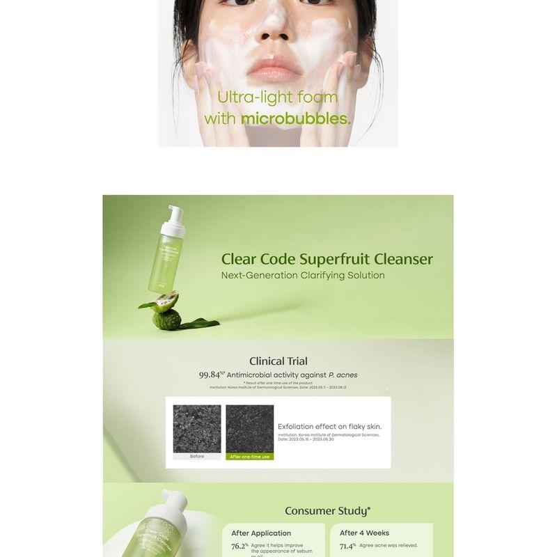 Purito SEOUL - Clear Code Superfruit Cleanser