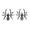 Exaggerated Black Spider Crystal Earring for Women Trendy Personality Dark Style Halloween Earrings Holiday Party Jewelry Gifts