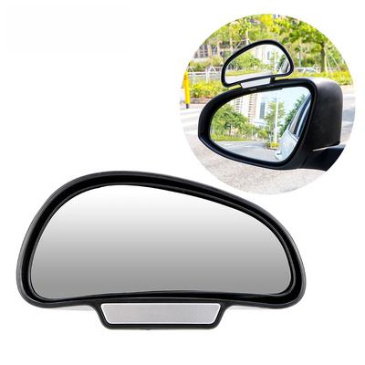 Espejos auxiliares de vidrio convexo para automóvil, visión trasera, punto ciego, ángulo muerto, herramientas de ajuste para estacionamiento, asistencia PDC, accesorios para automóvil