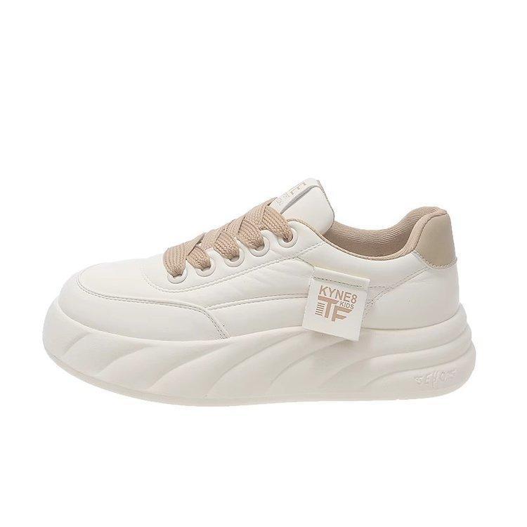 High-value Casual Board Shoes Autumn New Wear-resistant Versatile Platform Bread Sports Women's Shoes