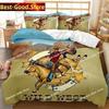 AHSNME Amerikan Batısı Kovboy Yorgan Kılıfı (Vahşi Batı Filmi Teması) Yatak Takımı GunHorseCowboy Yorgan Kılıfı Setleri ropa de cama