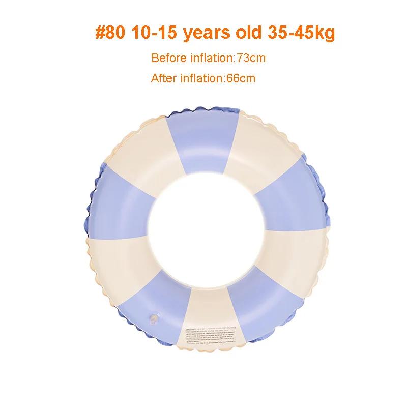 Basen dla dzieci nadmuchiwany pierścień do pływania dla młodzieży pływający ponton do pływania artykuły do zabawy w wodzie basen do pływania mata do pływania w kształcie pączka