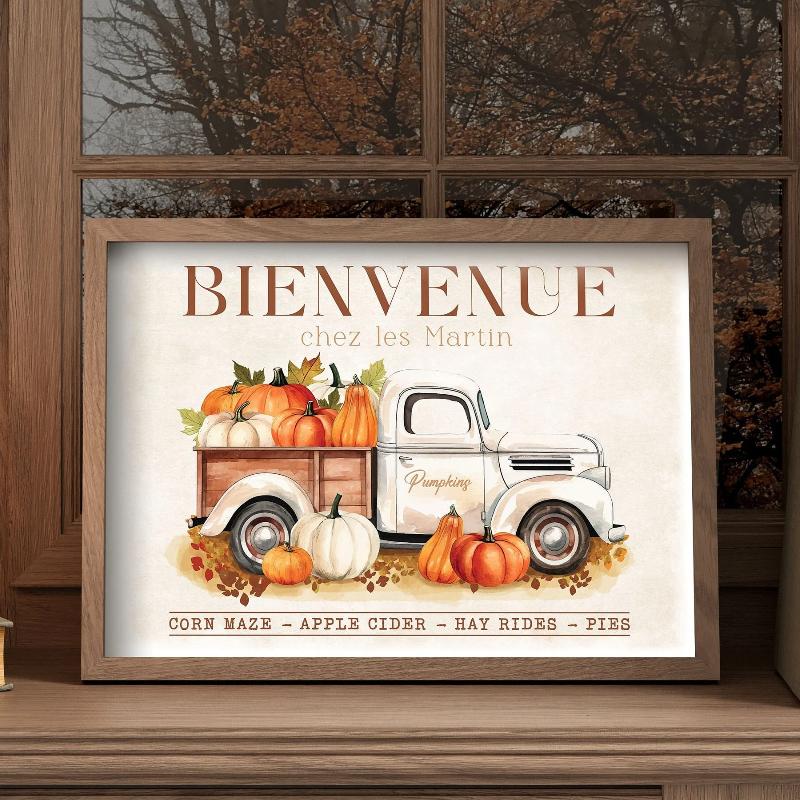 1pc Pumpkin Spice poster, Autumn poster, autumn decoration, Pumpkin, Autumn, Farm Fresh Pumpkins, autumn decoration poster,