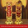 Smokeless Crystal Candle for Buddha Offerings, Housewarming, or New Year Celebrations - Windproof Red Butter Lamp