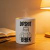 Ceramic Coffee Mug Humorous Derek Minimalist Tea Hot Chocolate Cup Creative Gift for Home Office Desk