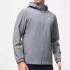 Li Ning Fitness Series Jacket Men's Rubble Gray AFDT635-4