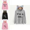 Streetwear Hoodie For Women With Letter Pattern And Cotton Blend For Casual Fall Fashion
