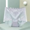 Women Panties Lace Briefs High Waist Underwear Female Intimates Mesh Breathable Underpants