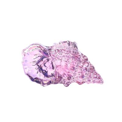 Artesanía de Cristal Animales de Dibujos Animados Simulados Caracola Pequeña Decorativa Mundo Submarino Escritorio Entrada Tornillo Adorno de Cristal