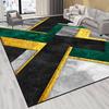 Nordic Style Living Room Carpet Modern Color Blocking Floor Washable Carpet Sofa Tea Table Rug Bedroom Floor Rugs Non-Slip Mat