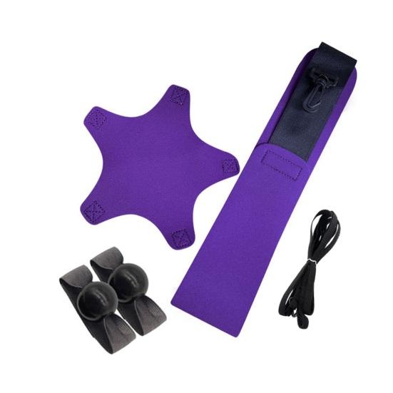 Rugby Ball Catching Trainer American Football Receiving Training Aid, Volleyball Practice Hand Shape Device Corrector, with Palm Band Portable
