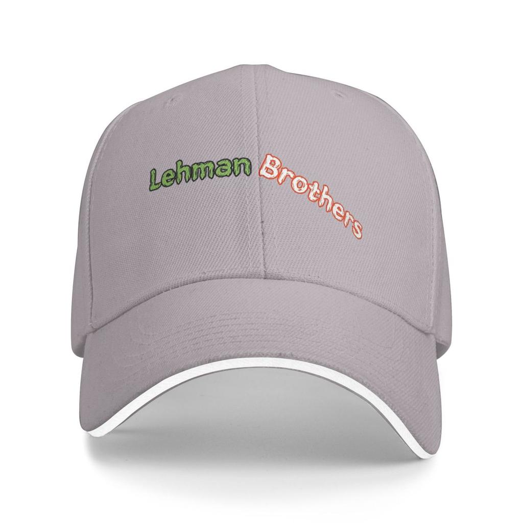 Unisex Baseball Hats Lehman Brothers Logo Outdoor Streetwear Summer Sports Baseball Caps Hip Hop Cap Casquette Hats