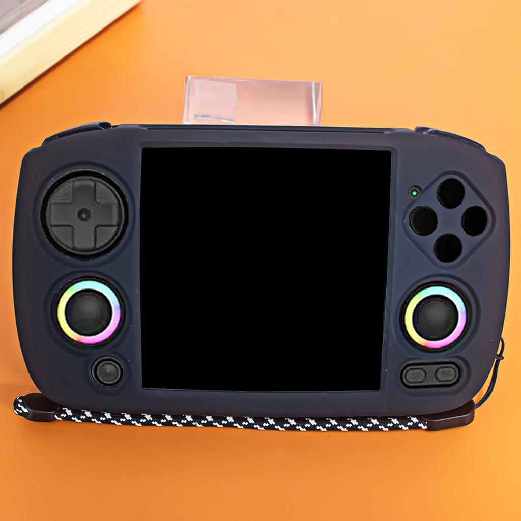 Gamepad Housing Silicone Protector Cover with Lanyard for RG CubeXX Console Scratchproof Shell Skin Protective Sleeve