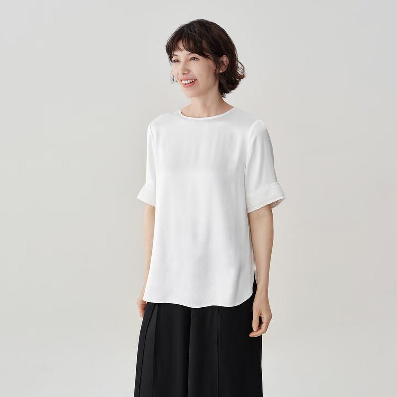 Women's New Chinese Style Beaded Cuff Elegant T-Shirt