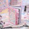 MINKYS 45 Sheets Cute Decorative Sticker Book Journal Materials Stickers Set Kids Gift School Stationery
