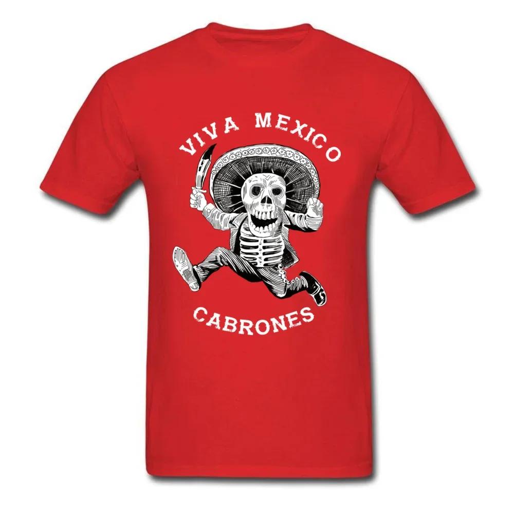 Viva Mexico Cabrones TShirt 100 Cotton ONeck Summer Short Sleeve Casual Unisexs Tshirt Size S3XL S