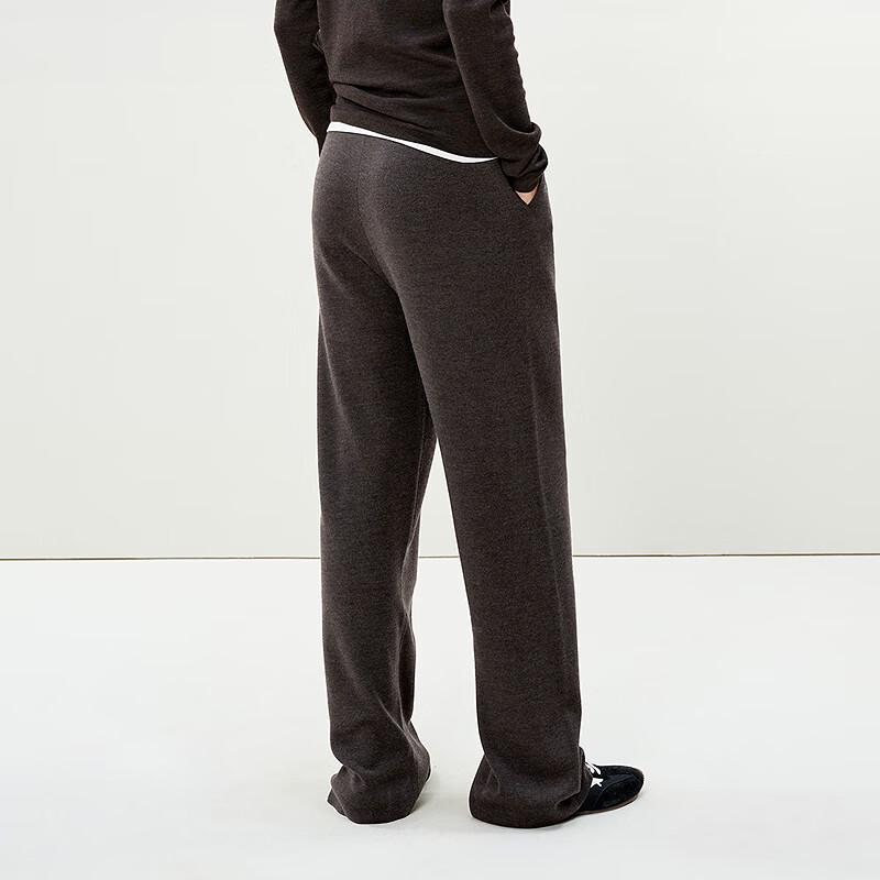 LESS 2025 Spring Straight Loose Casual Trousers