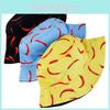Print Pattern Pepper Double Sided Fisherman Hat Outdoor Sunshade Breathable Cap