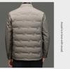 Men's Lightweight Shirt-Style Down Jacket - 2025 Autumn/Winter Business Casual Coat