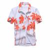 Camicia da Uomo Floreale a Maniche Corte di Qualità Premium con Design Hawaiano Senza Tempo