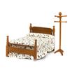 1/12 Classical Dollhouse Miniature Furniture House Decoration Clothes Tree Approx.13.5cm