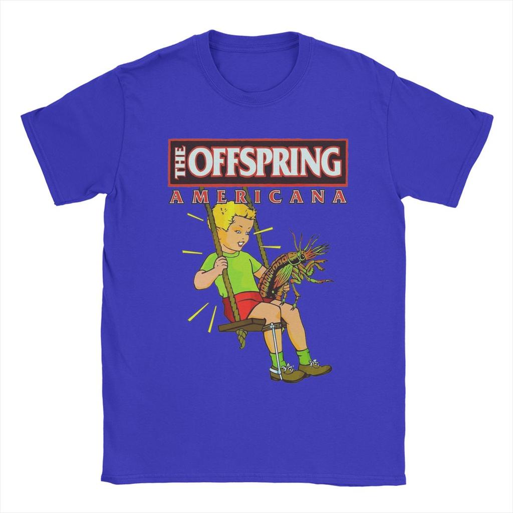 Camiseta Offspring para Hombre 100% Algodón Camiseta Divertida Camisetas de Cuello Redondo Manga Corta Ropa Clásica